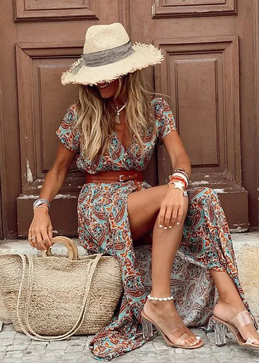 Boho-Chic Summer Dress