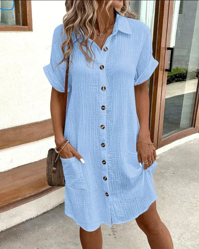 Elegant Polo Dress - Effortless Style