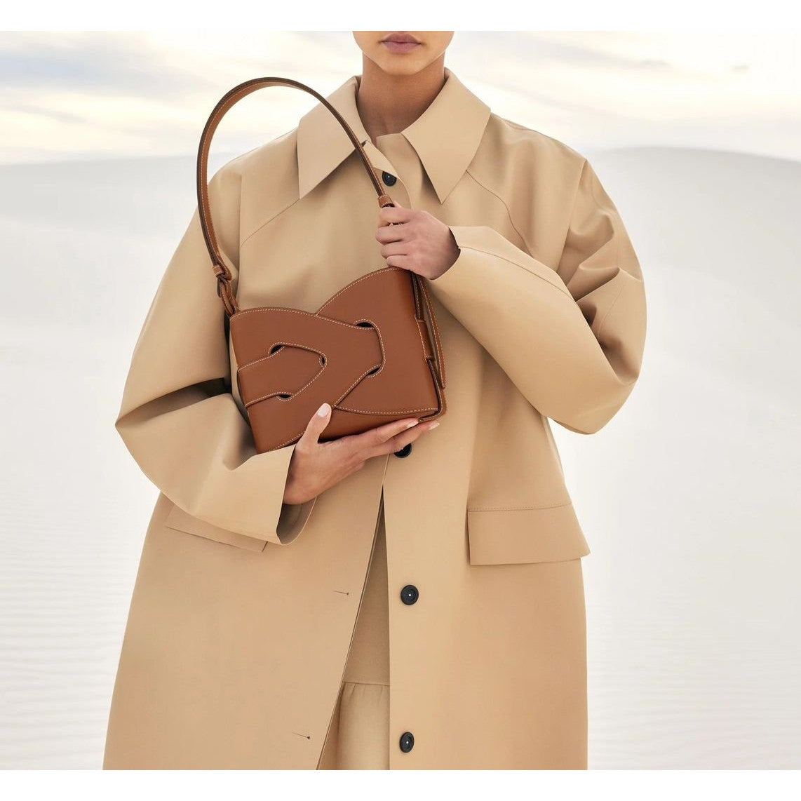 Roomy Leather Handbag