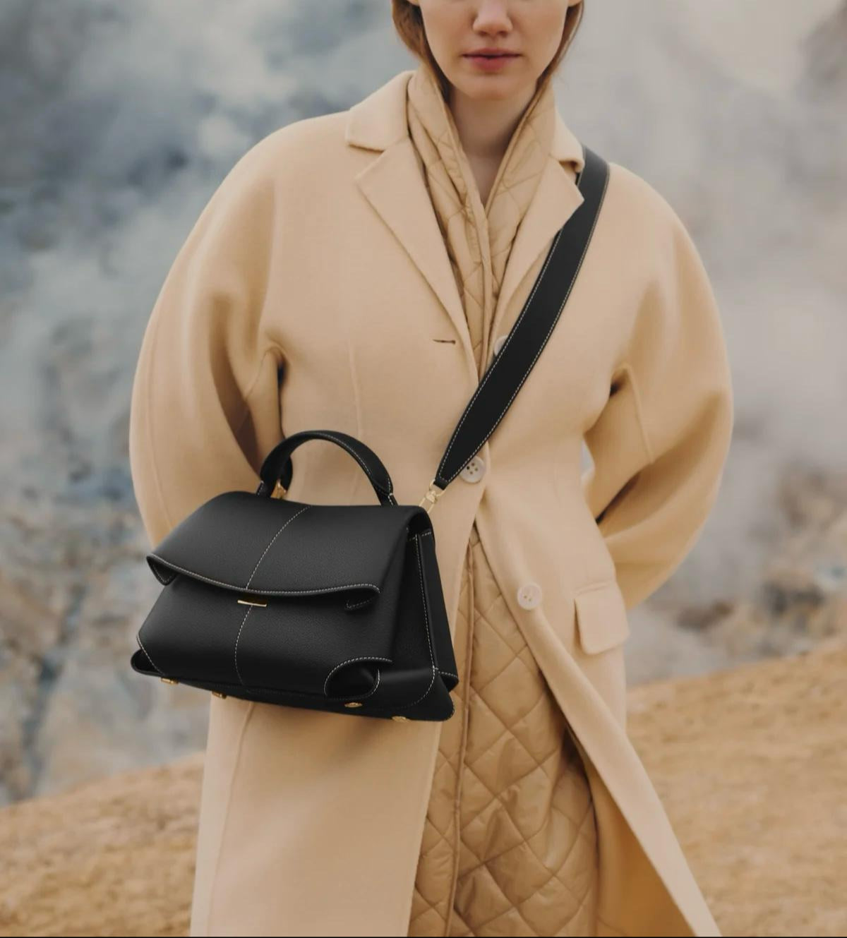 Multi-Way Leather Handbag
