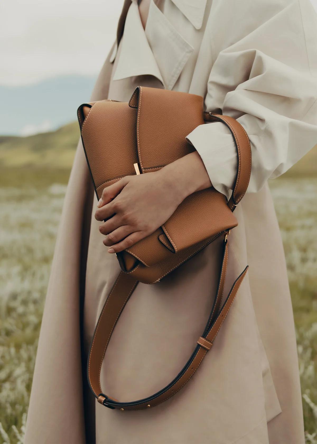 Multi-Way Leather Handbag