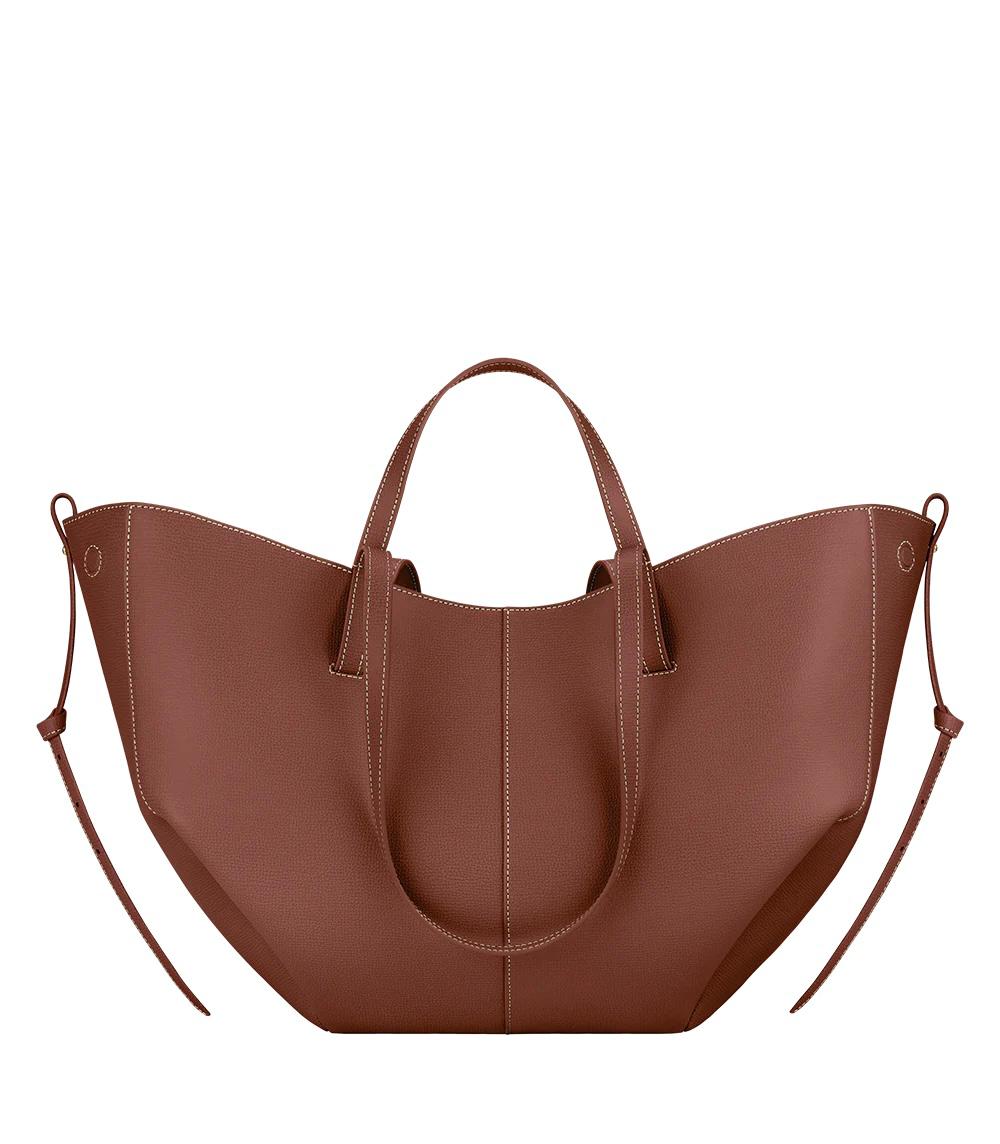 Laptop-Ready Leather Tote