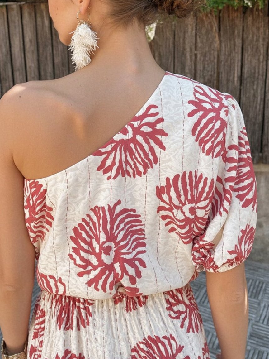 Asymmetrical Comfort Dress