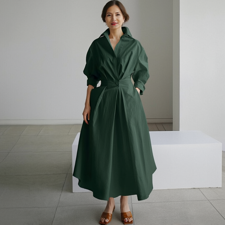 Elegant Flowing Long Dress