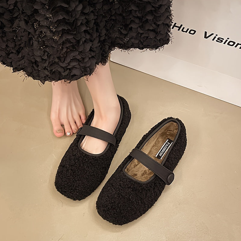 Plush-Soft Slip-On Flats