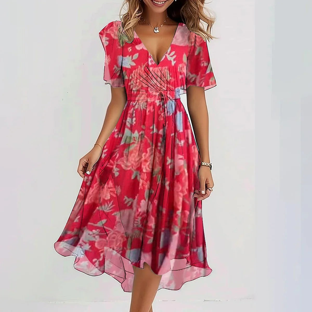 Airy Elegance Summer Dress