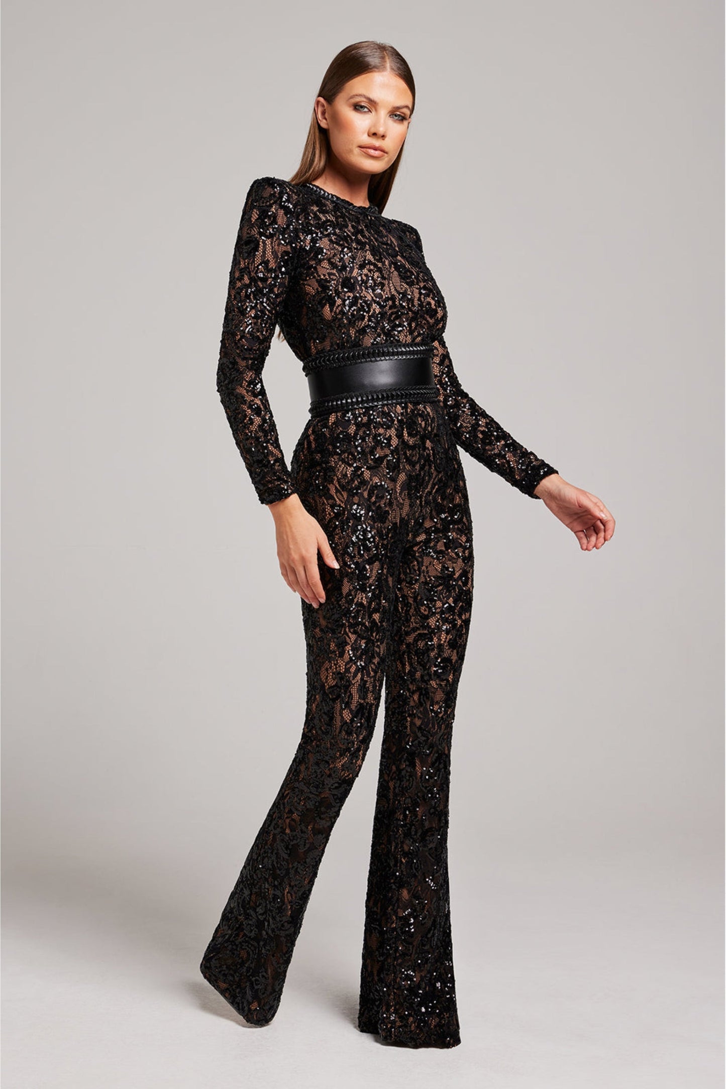 Elegant Silhouette Jumpsuit