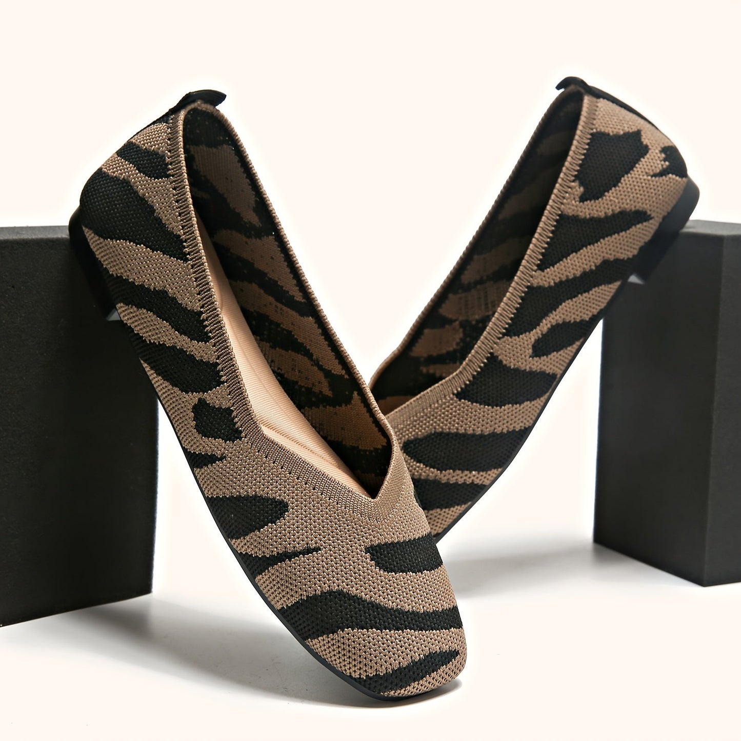 Easy-Care Slip-On Flats