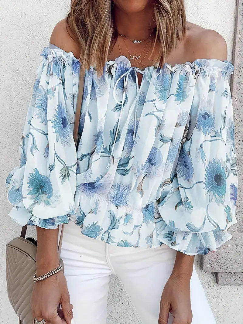 Floral Easy-Care Jumper