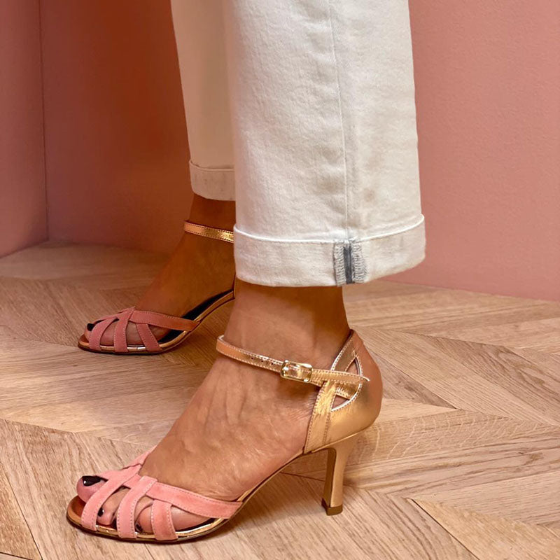 Cushioned Stiletto Sandals