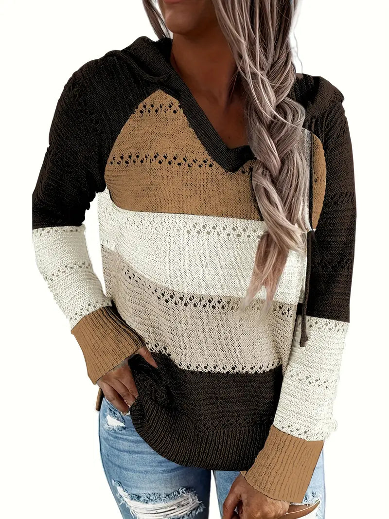 Flattering Hooded Jumper