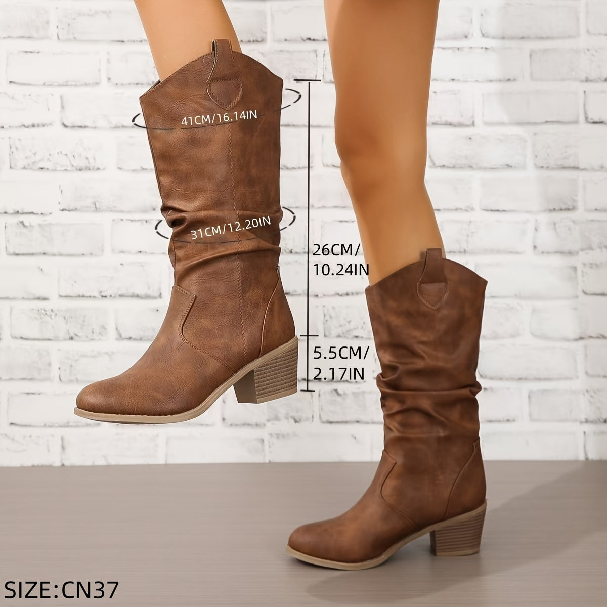 Stable-Step Block-Heel Boots