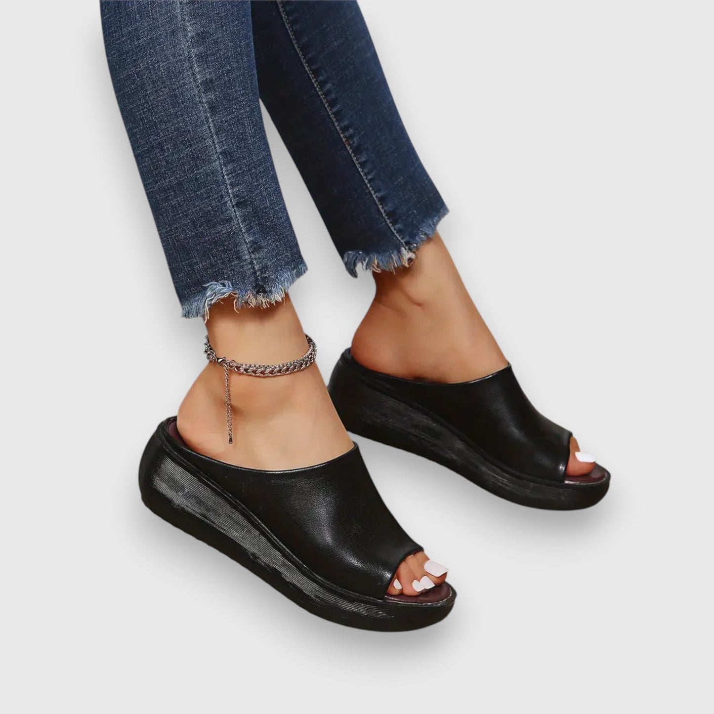 Soft-Padding Wedge Sandals