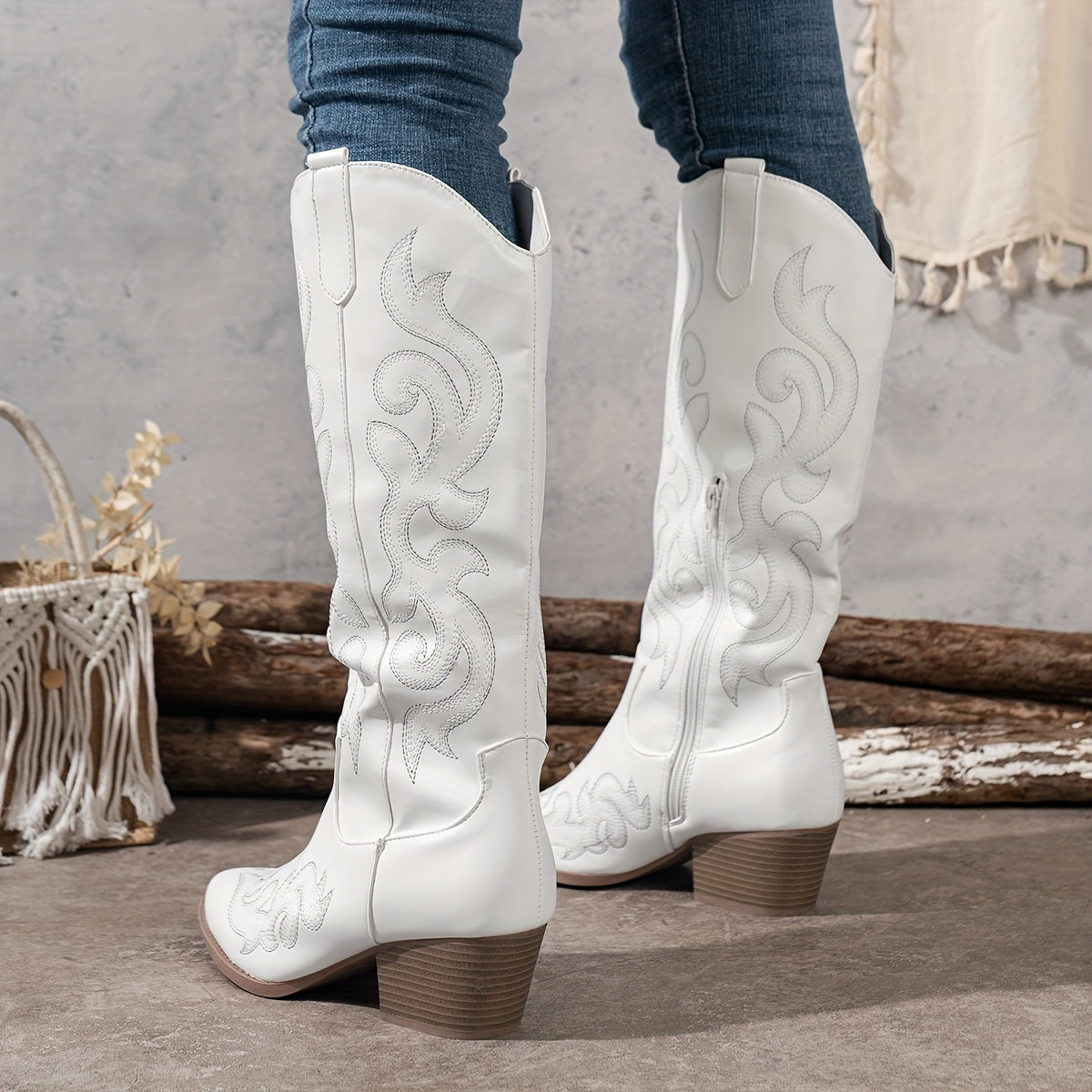 Walkable Block-Heel Boots