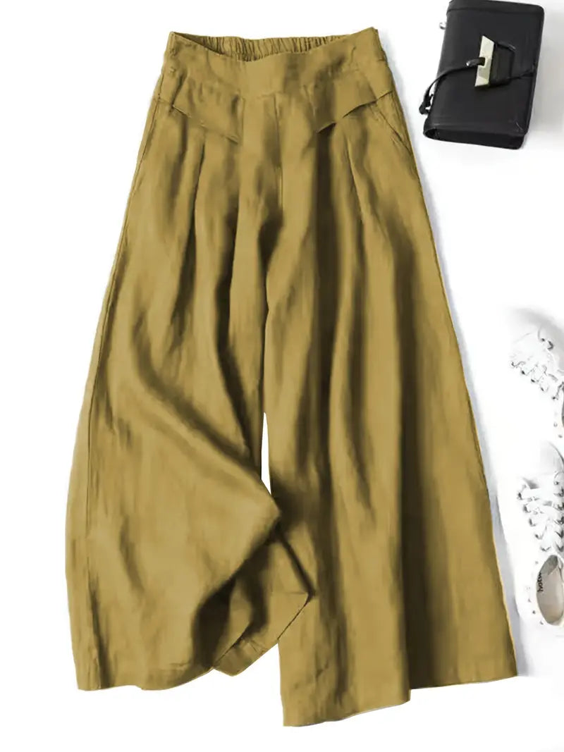 Easy-Care Viscose Trousers