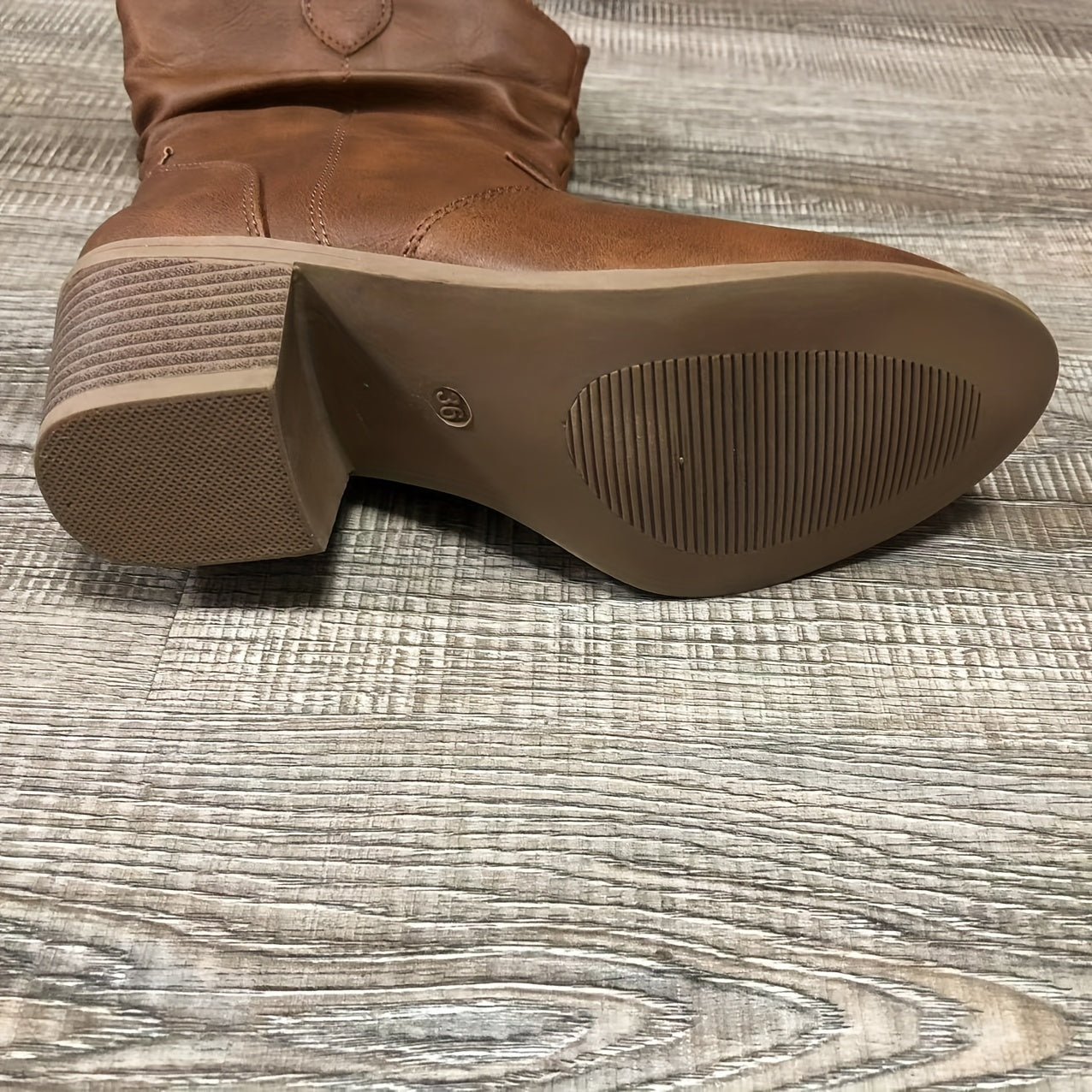 Stable-Step Block-Heel Boots