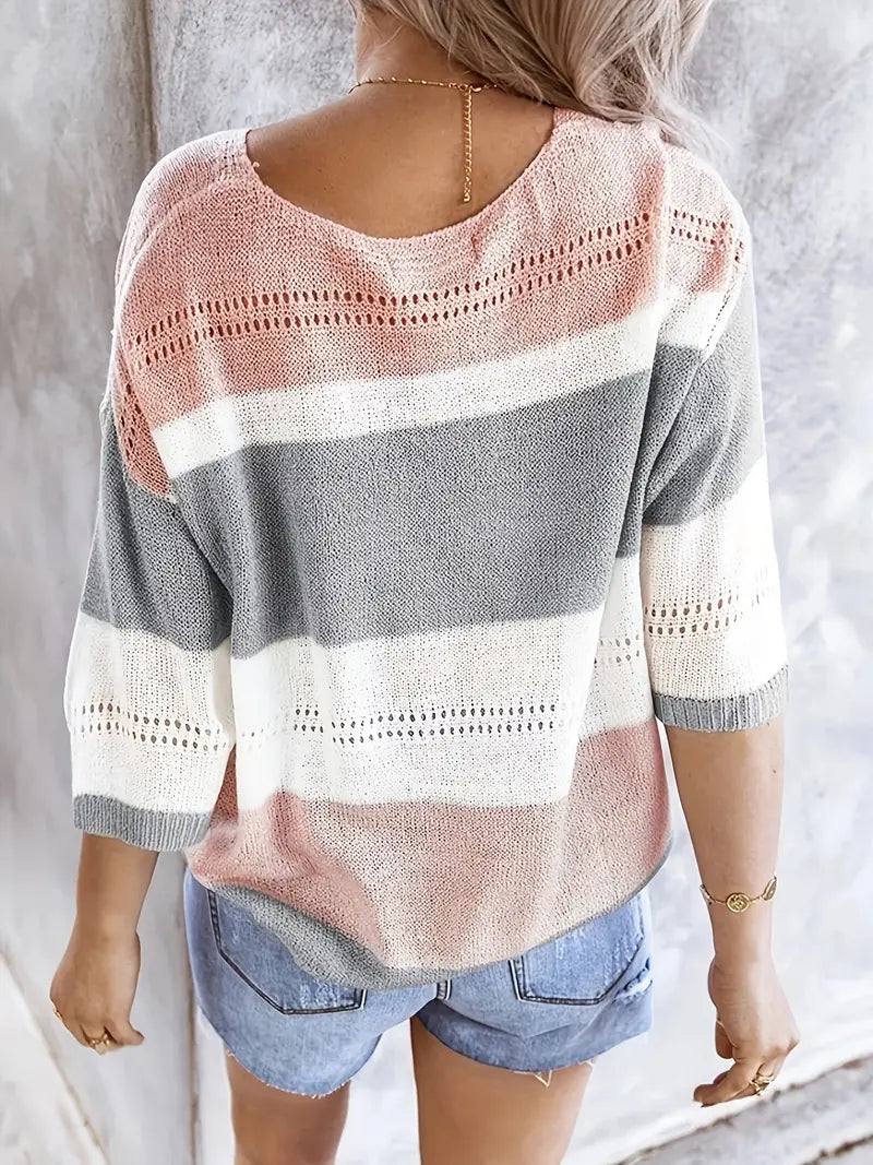 Flattering-Fit V-Neck Jumper