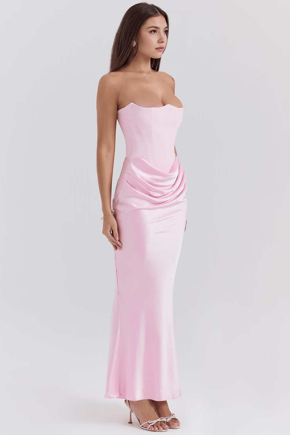 Elegant Satin Gown for Special Occasions