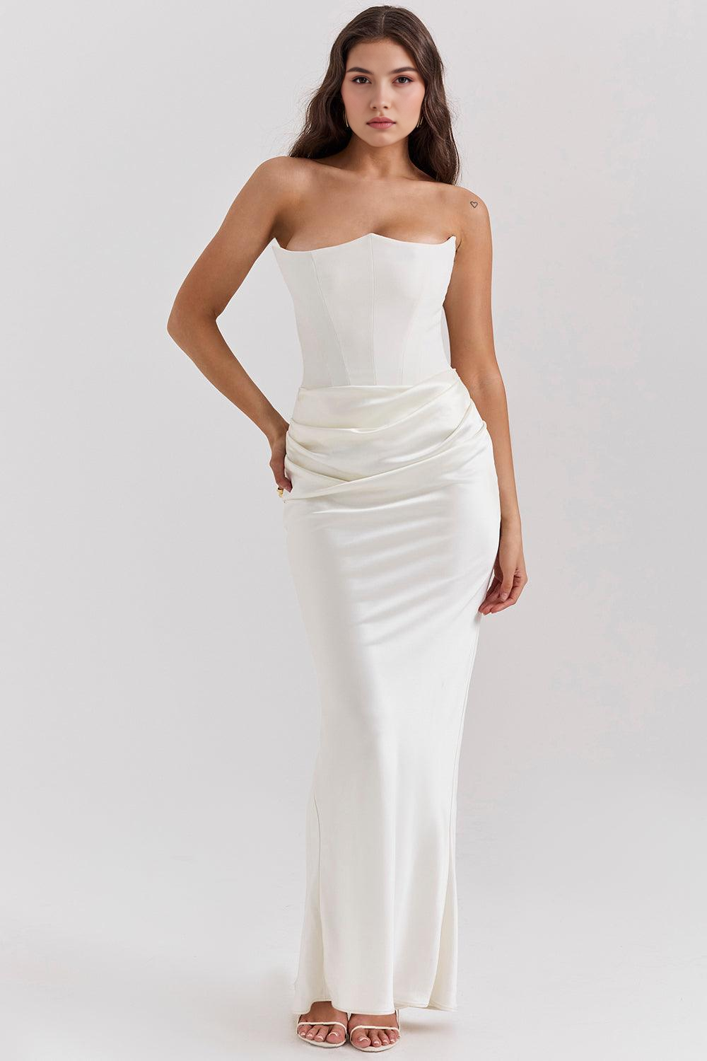 Elegant Satin Gown for Special Occasions