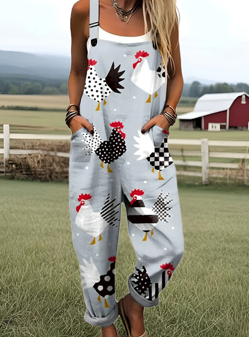 Vintage Comfort Jumpsuit