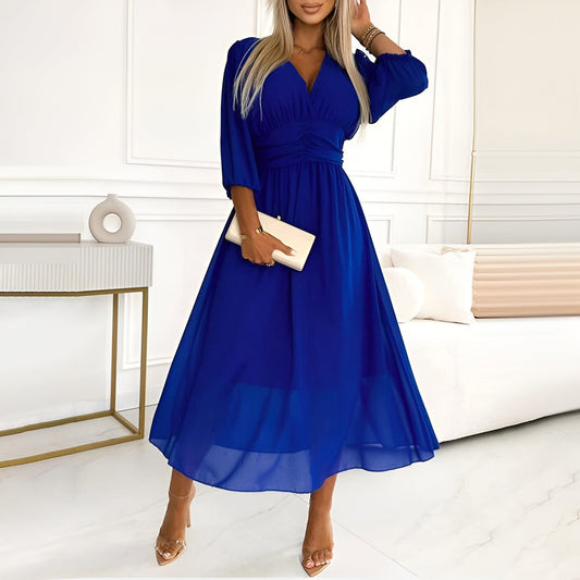 Effortless Elegance Silky Chiffon Dress