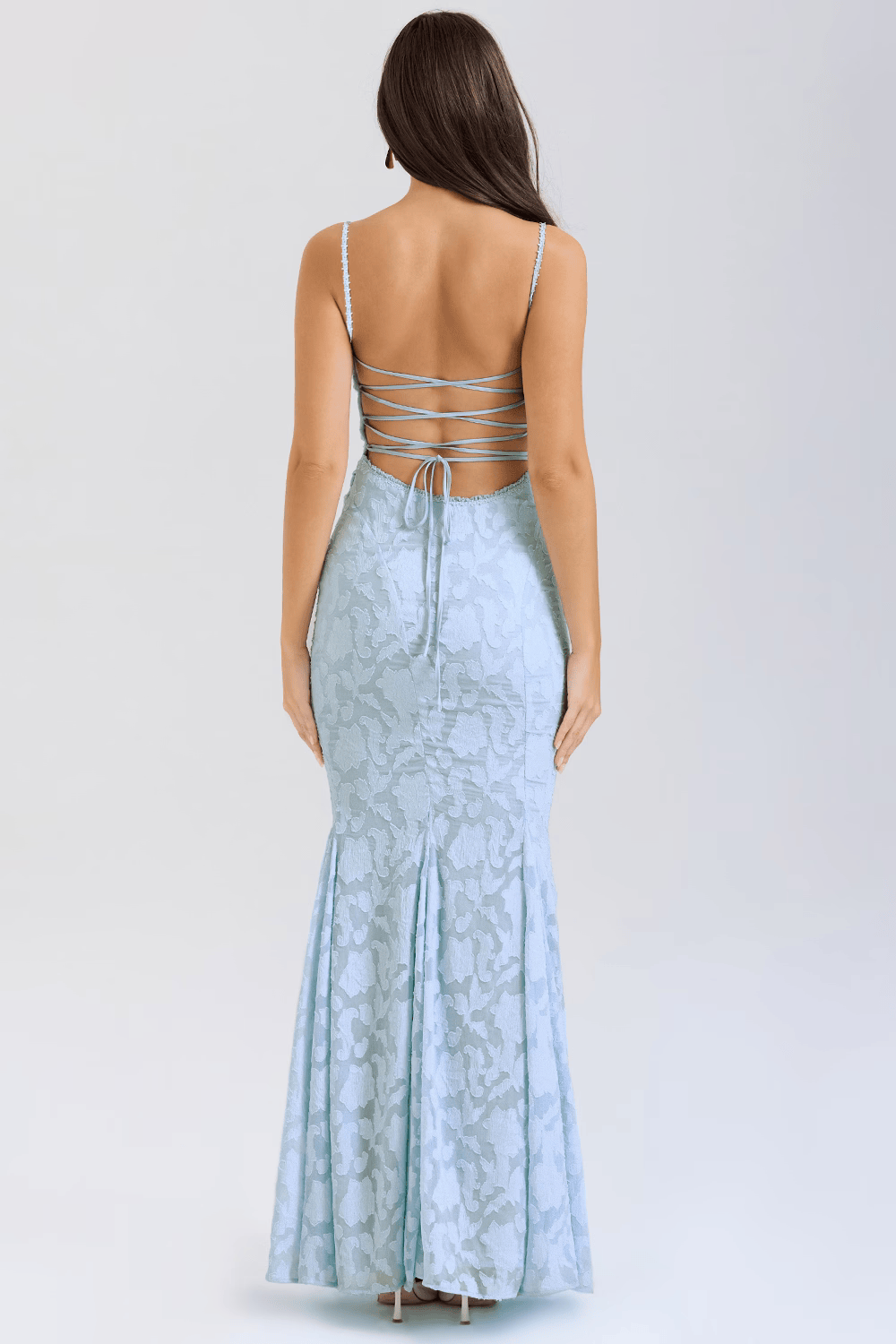 Confidently Radiant Ice Blue Gown