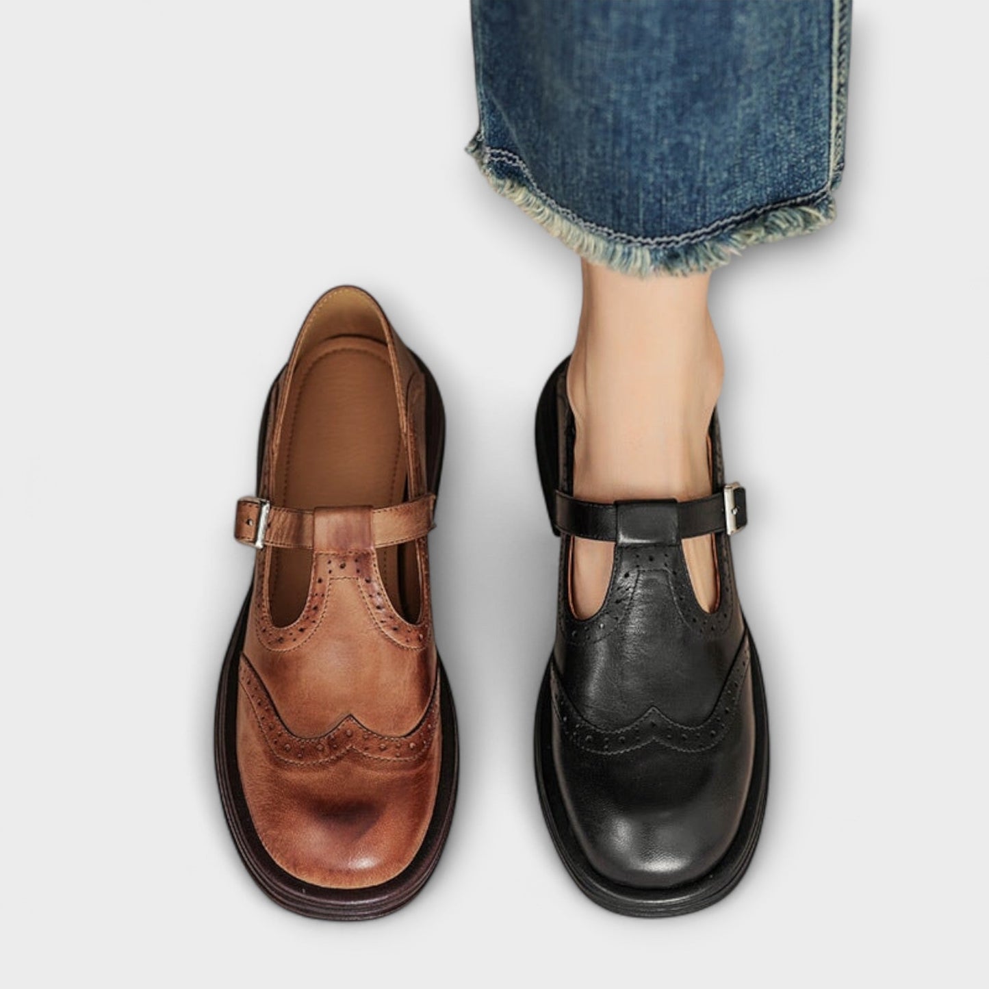Comfort-Support Mary Janes
