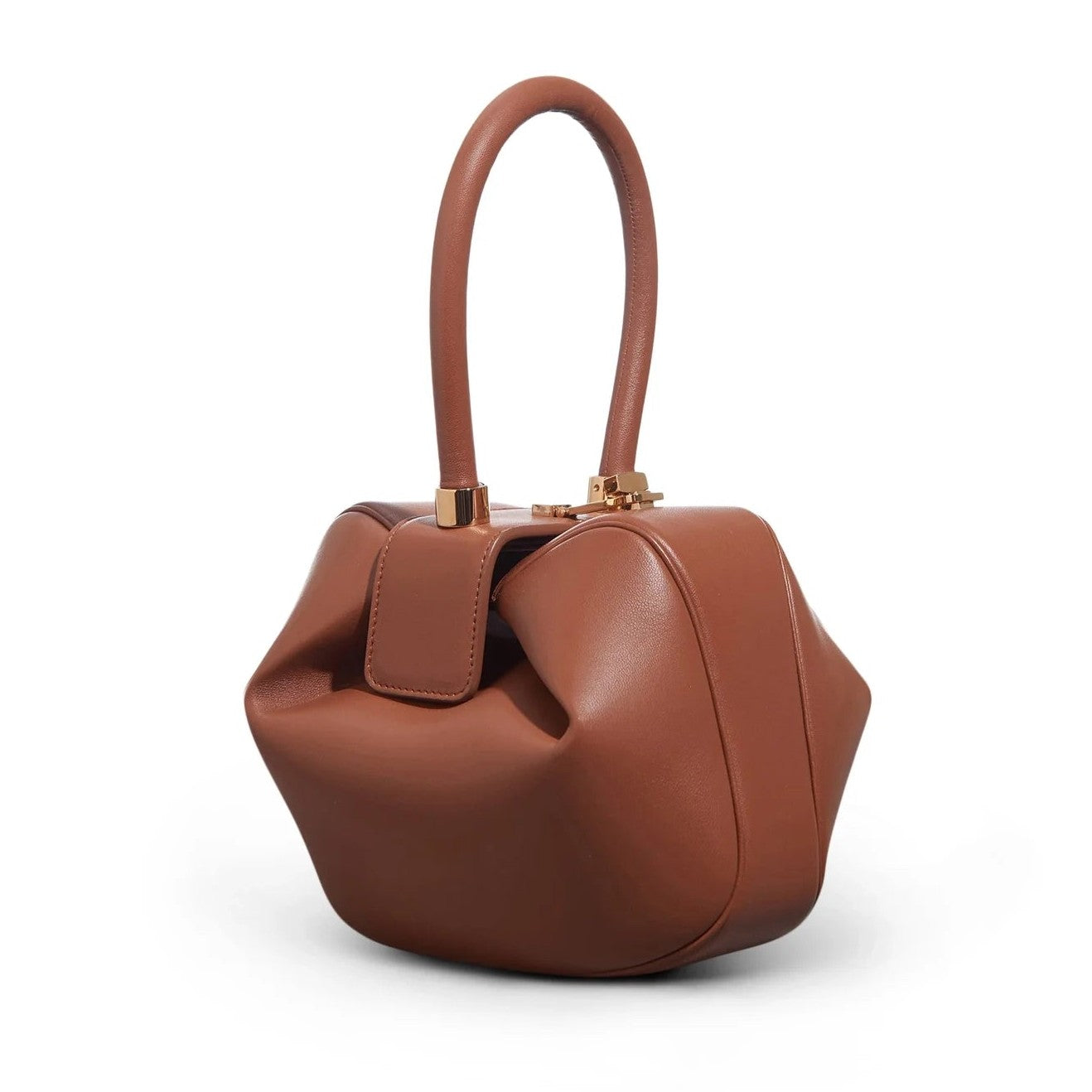 Spacious Leather Handbag