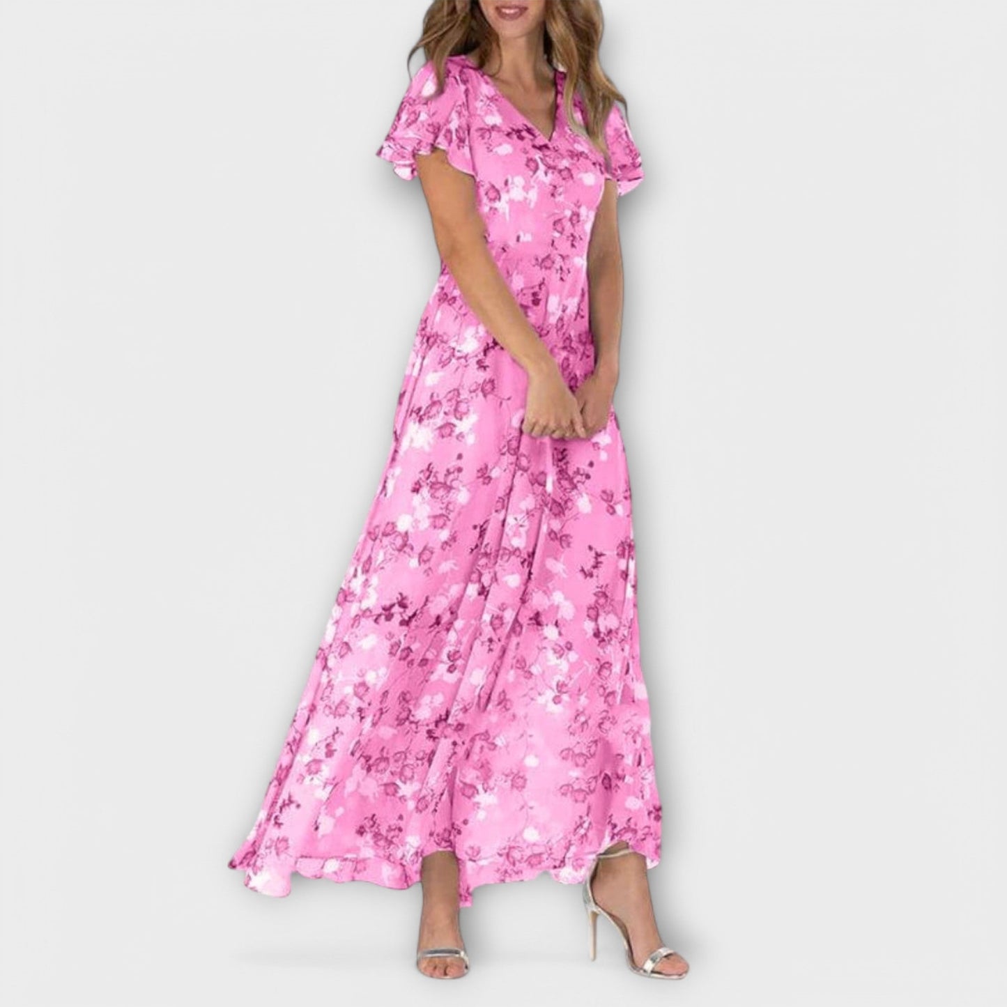 Floral Elegance Maxi Dress