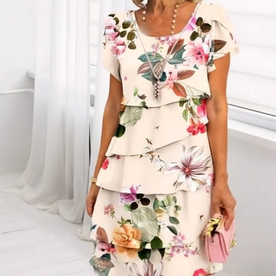 Effortless Floral Beauty Dress