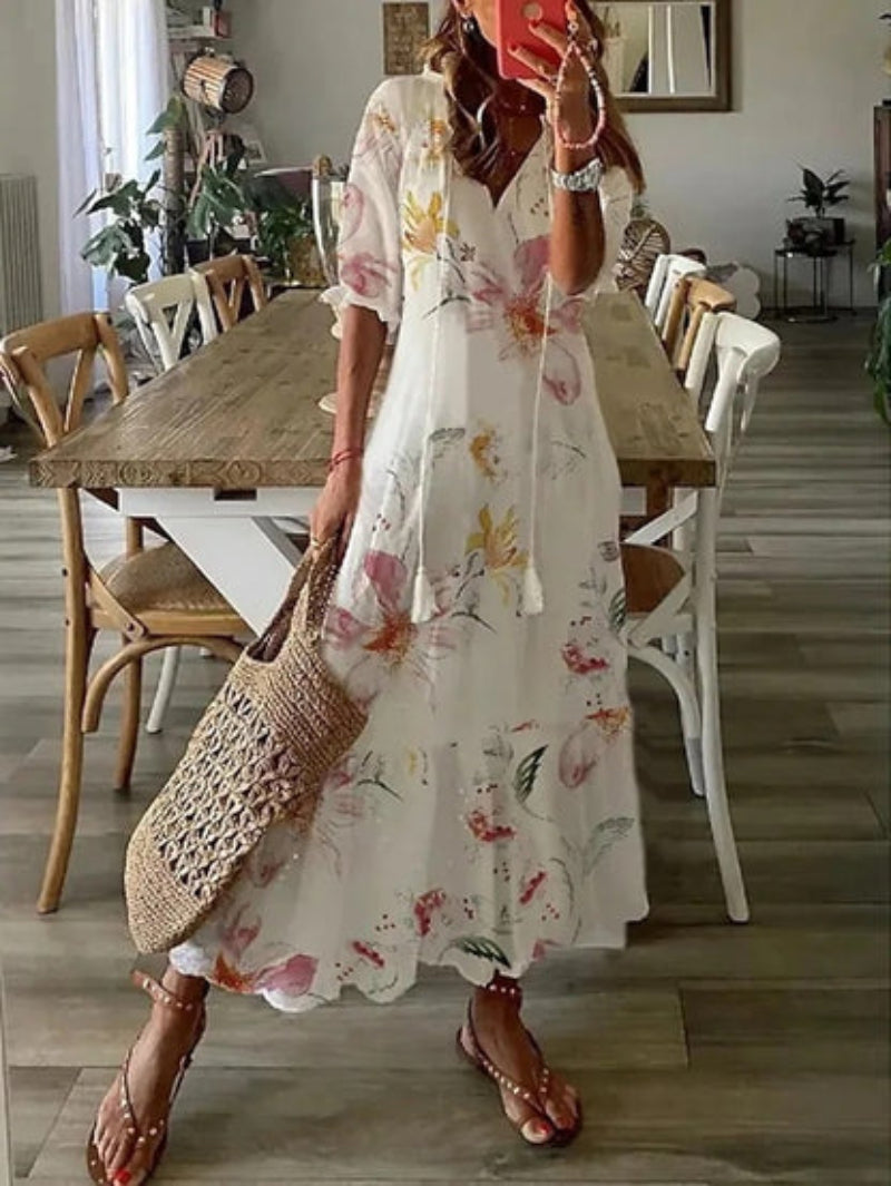 Effortless Boho Chic Summer Dress