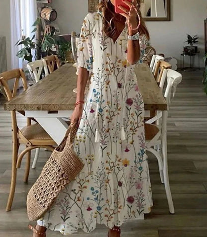 Flattering Boho Tummy Dress
