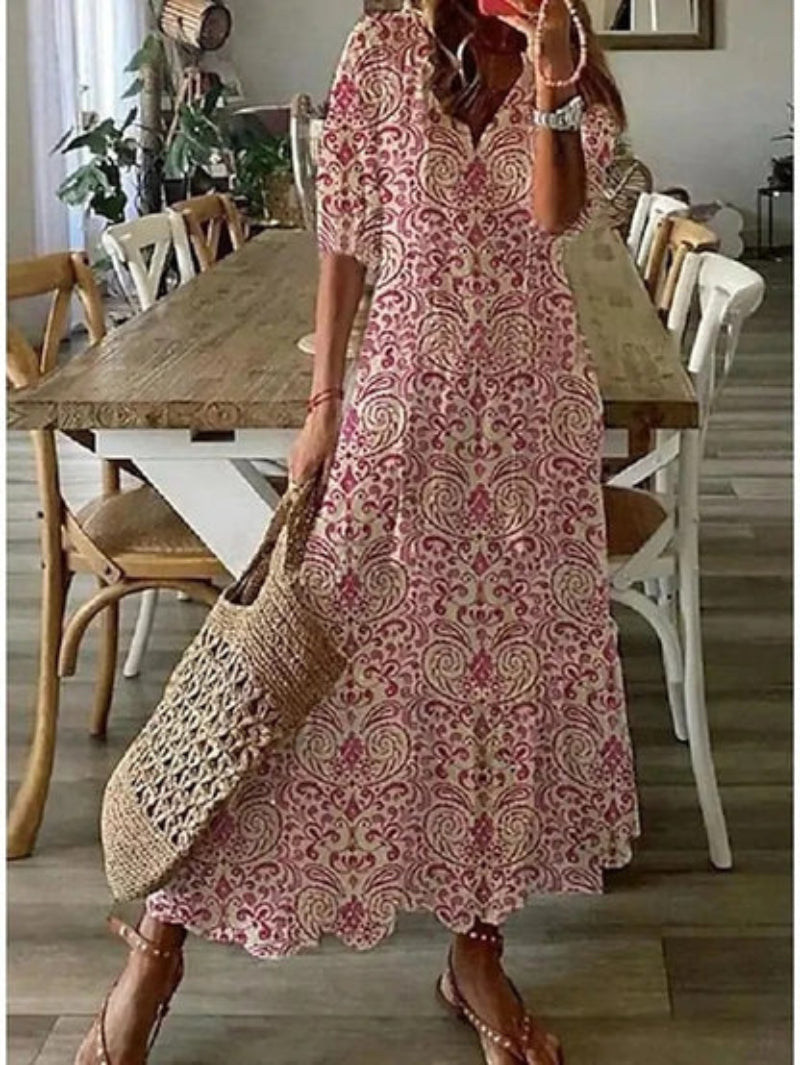 Effortless Boho Chic Summer Dress