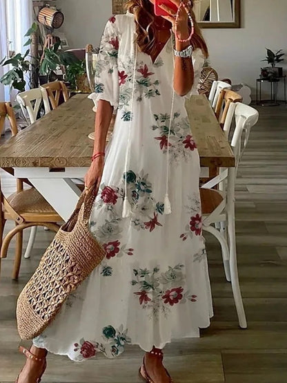 Flattering Boho Tummy Dress