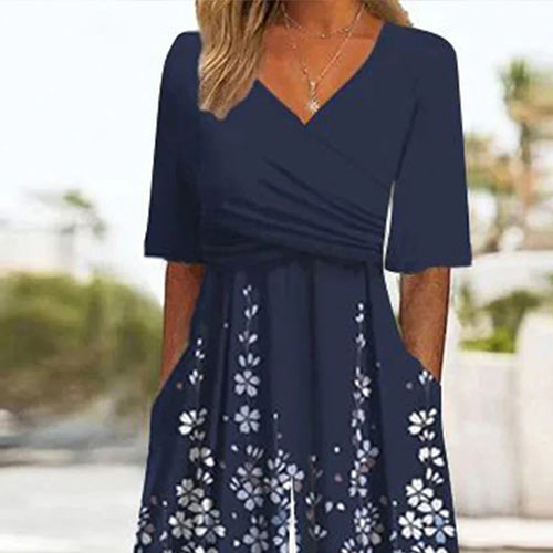 Navy Pocketed Jumpsuit