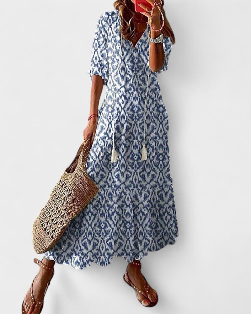 Flowy Boho Maxi Dress