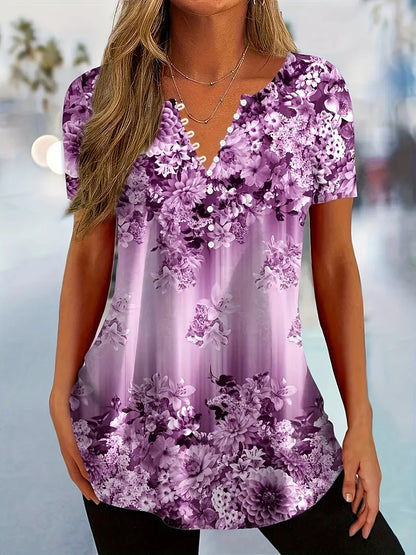 Easy-Care Floral Jumper