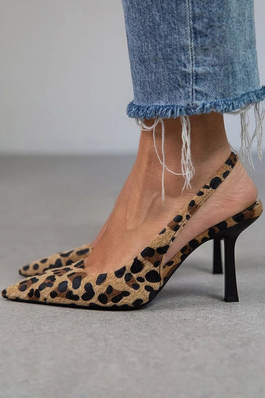 Bold Elegance Slingback Heels