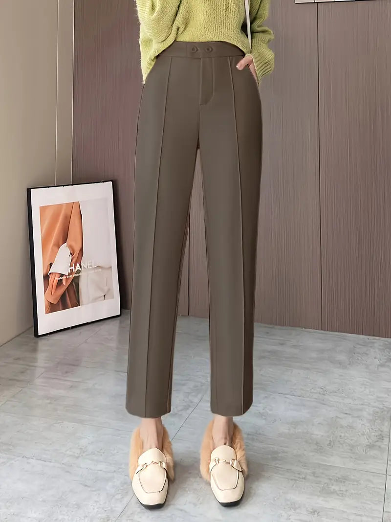 Flatter-Fit Tapered Trousers