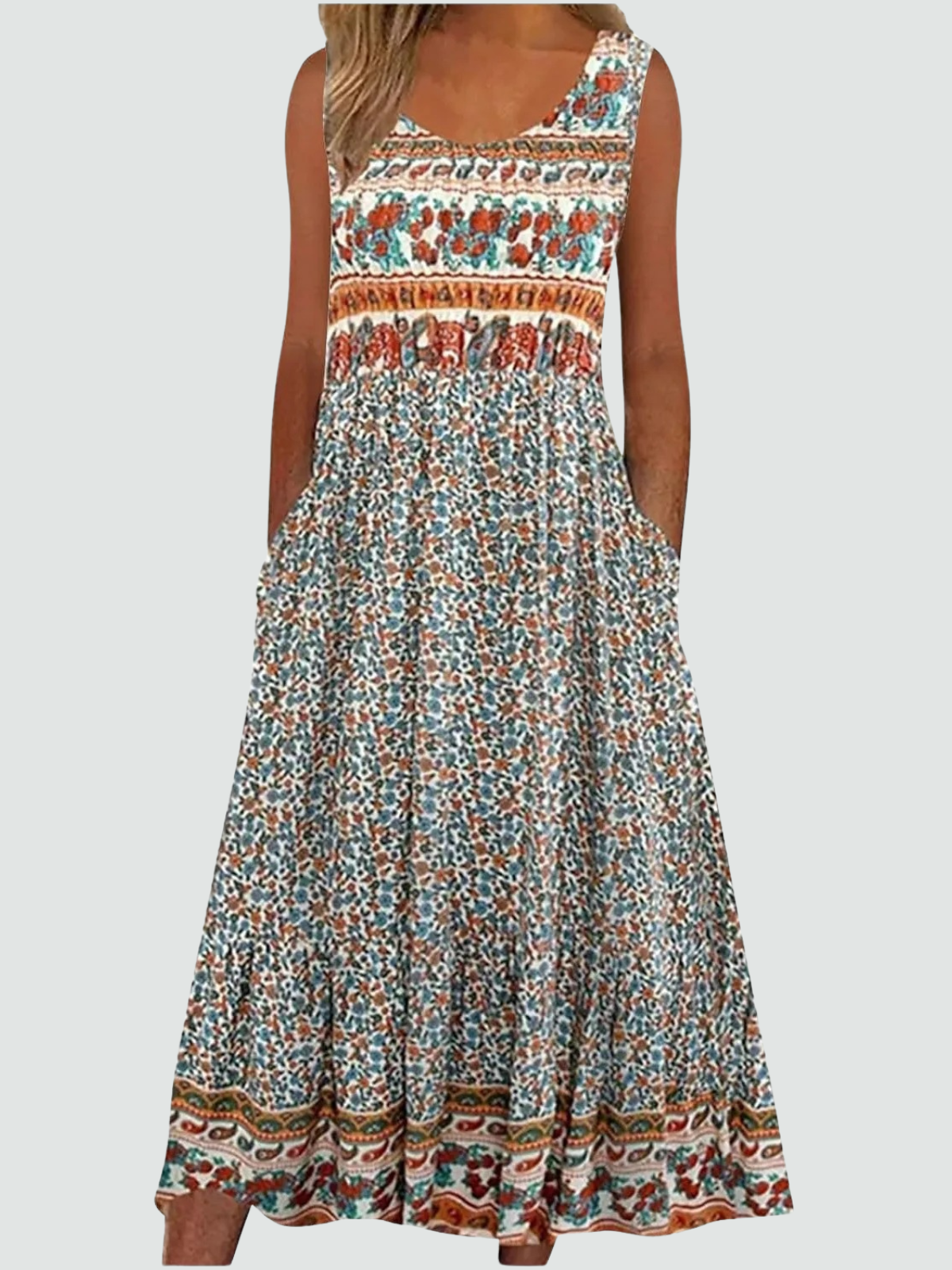 Effortless Boho Chic Summer Dress