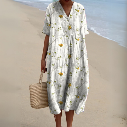 Breezy Floral Summer Dress
