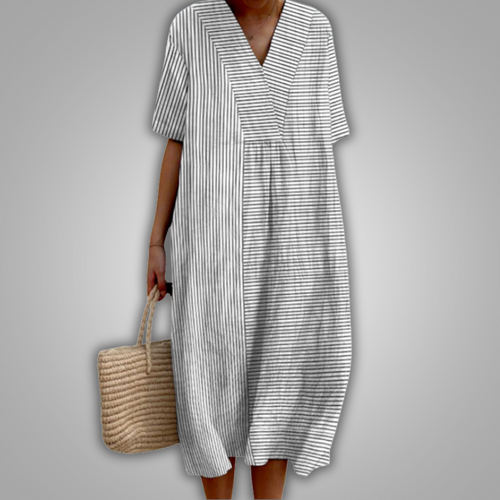 Chic Stripe Summer Dress