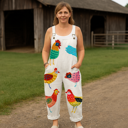 Vintage Comfort Jumpsuit