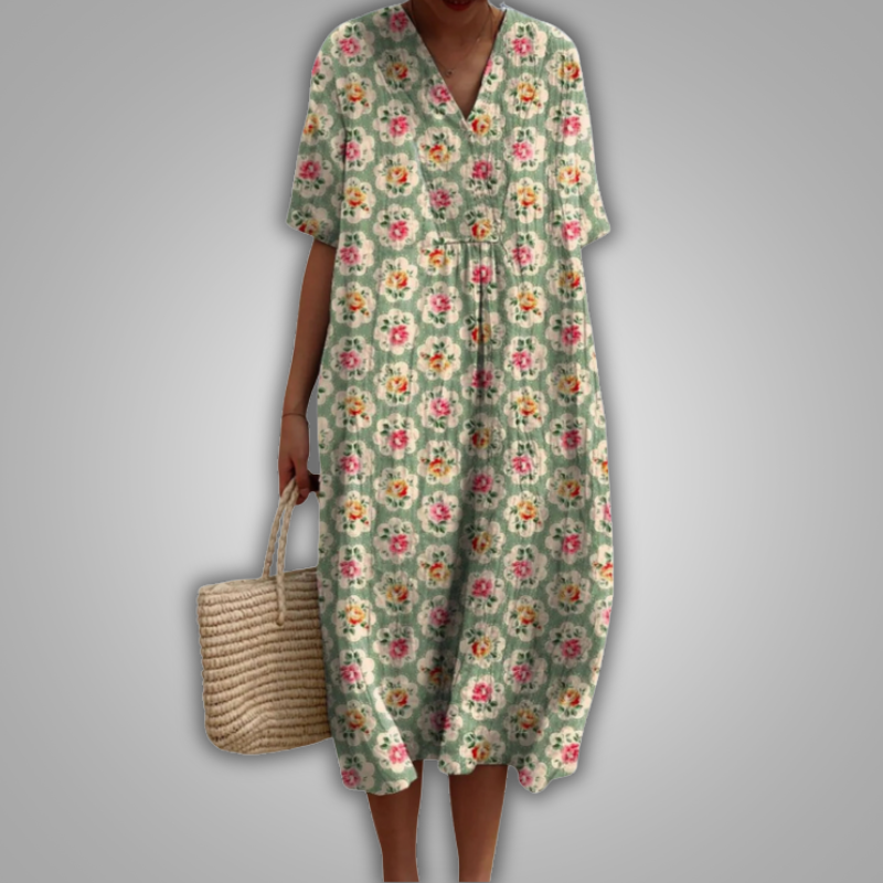 Daisy-Breeze Summer Dress