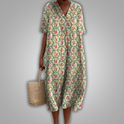 Daisy-Breeze Summer Dress