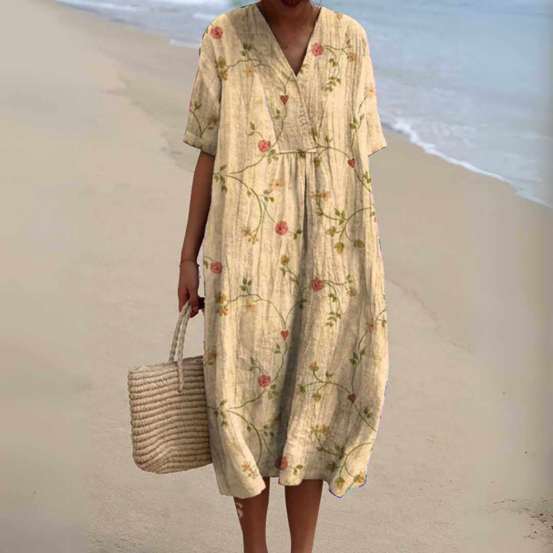 Breezy Floral Summer Dress