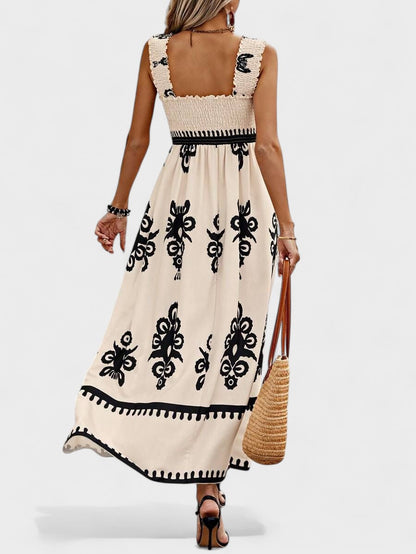 Boho-Chic Maxi Dress
