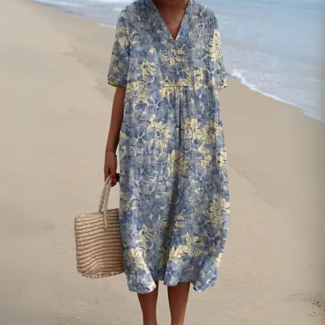 Breezy Floral Summer Dress
