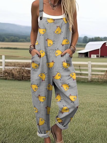Vintage Flora Jumpsuit