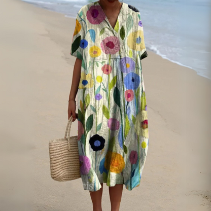 Breezy Floral Summer Dress